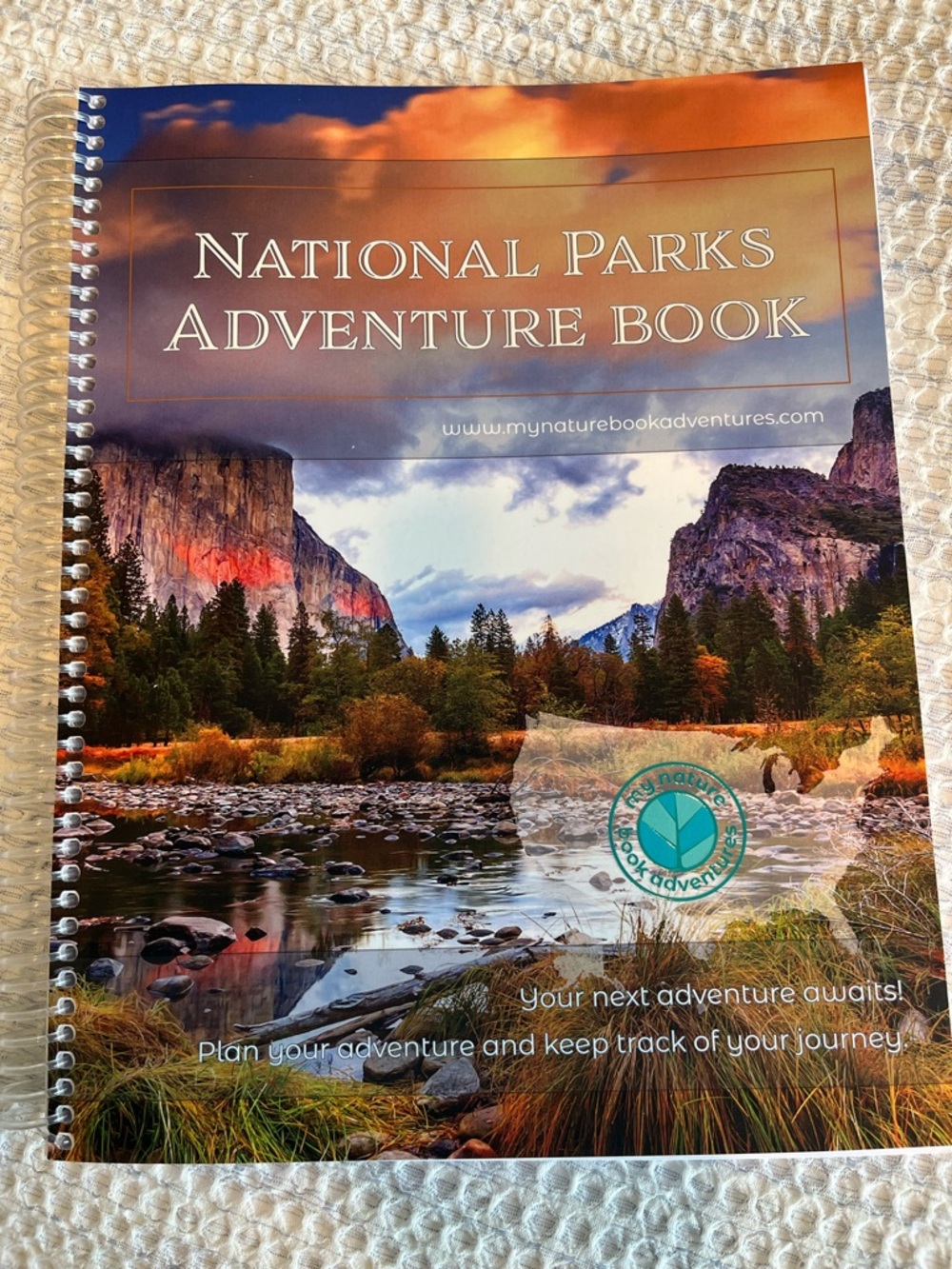 National Parks Adventure Book - Scenic Cover